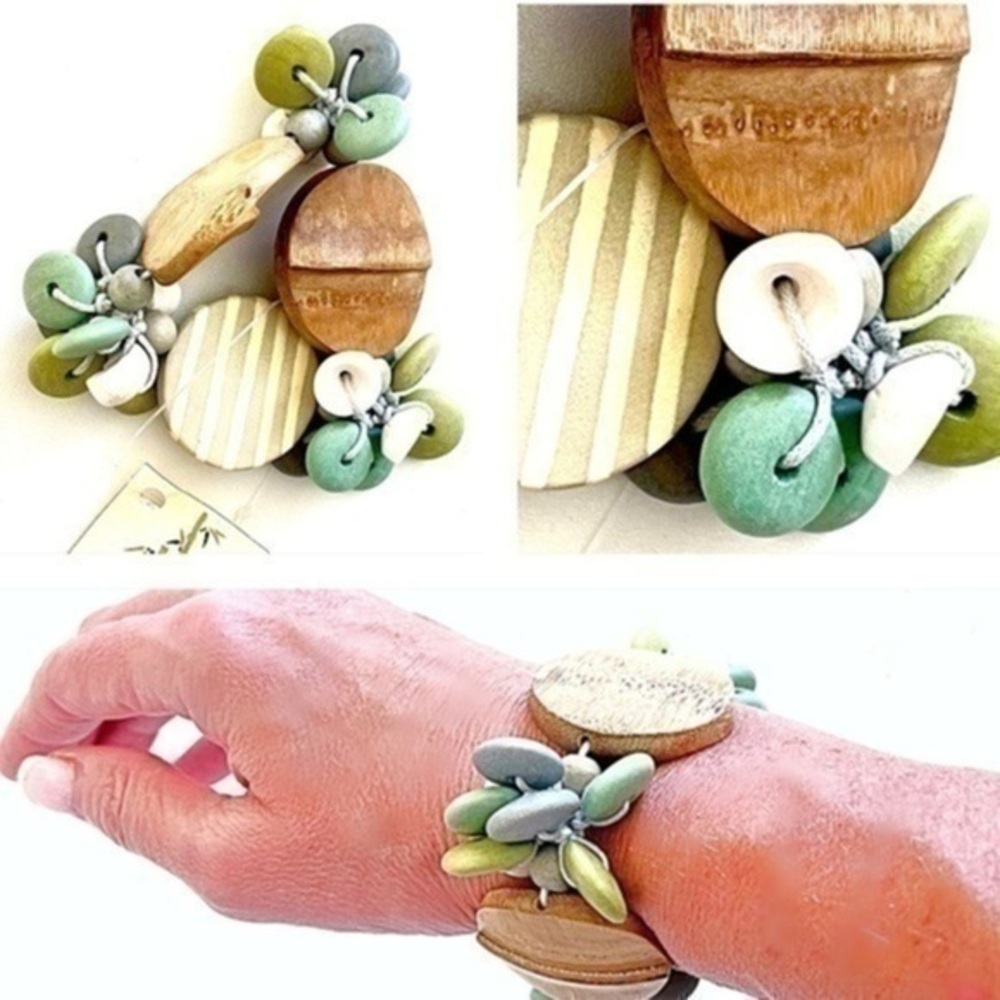 5 for $25! Authentic Bamboo Stretch Bracelet!!